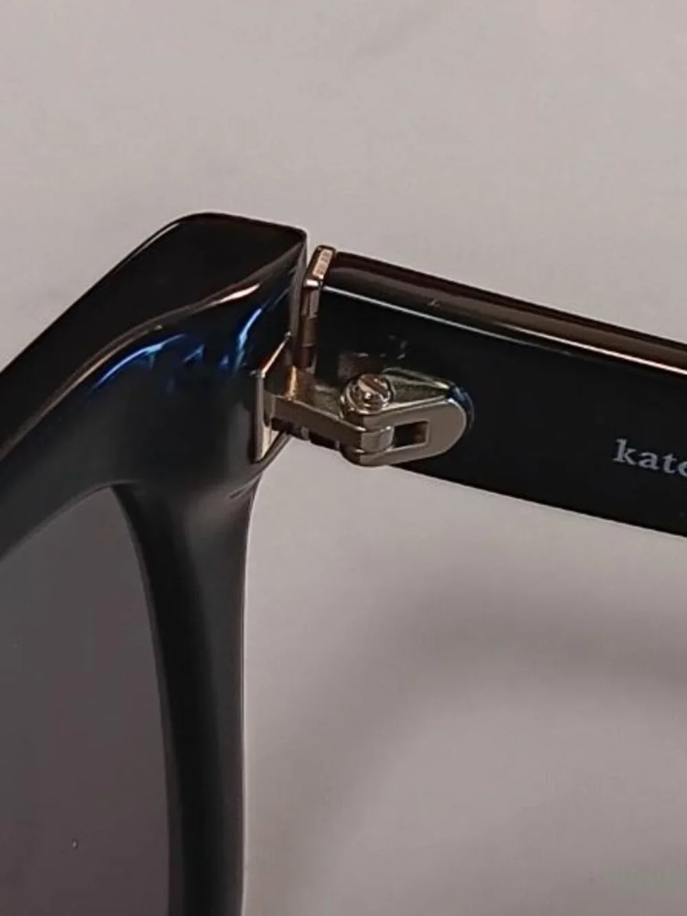 KATE SPADE Sunglasses Harlow/G/S 02M2 M9 Black with Case Polarized NEW